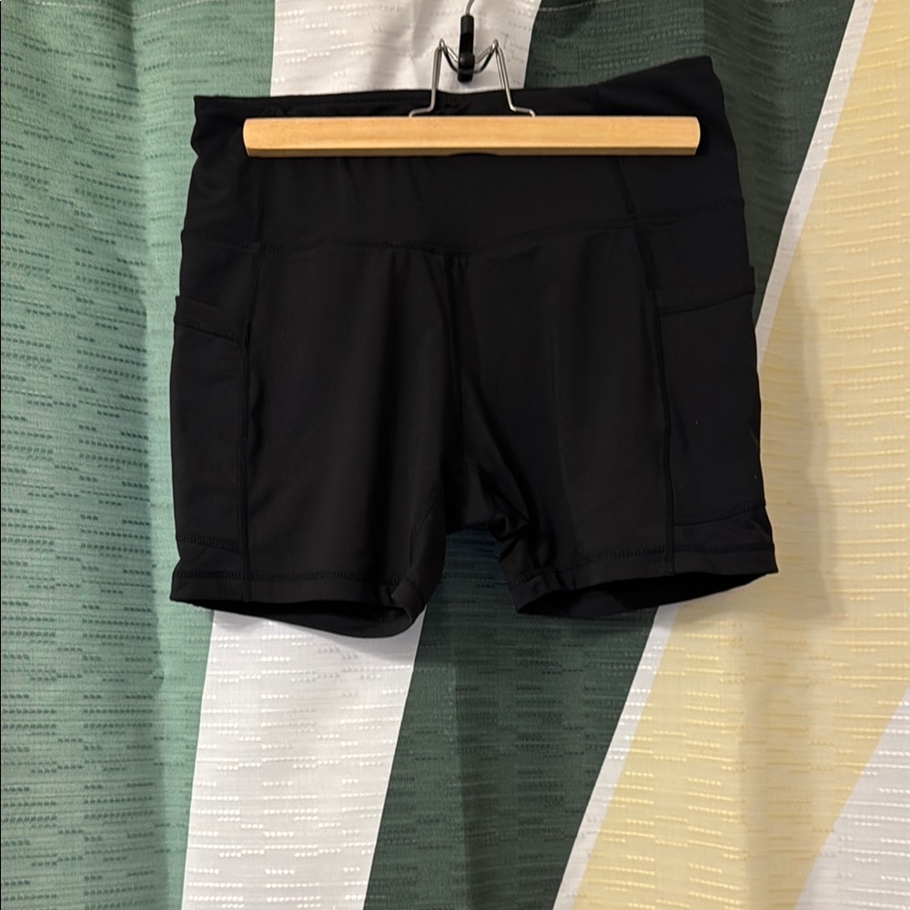 Baleaf Black Athletic Shorts with Pockets
